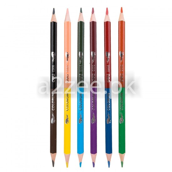 Deli Stationery - Colored Pencil (12 duo colors)